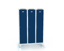 Cloakroom locker reduced height ALDUR 1 with feet 1620 x 1050 x 500